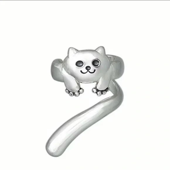 Cute Cat Ear Cuff Earring - Picture 2 of 3